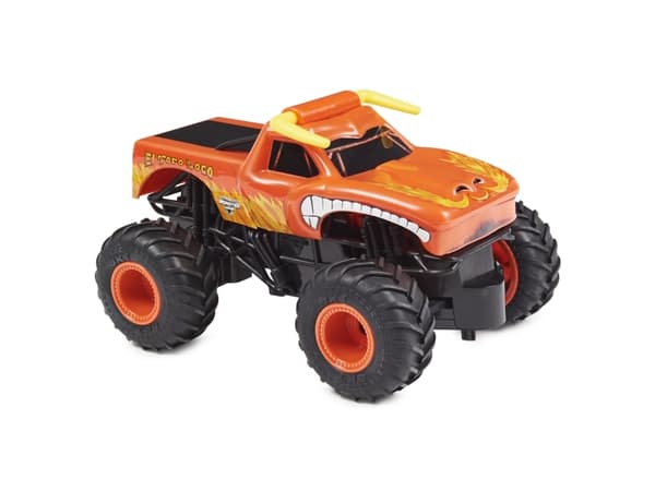 Monster Jam MJC RDC 1to24 El Toro Loco GML, Monster truck, 4 år, AAA, Sort, Oransje