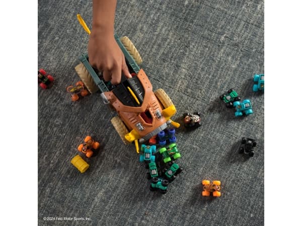 Monster Jam Mini Mad Hog Sweeper Playset