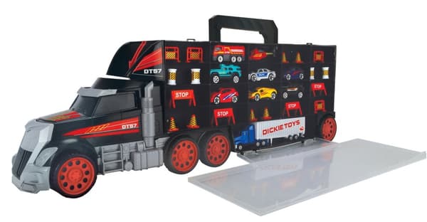 Dickie Toys Bærbar biltransport med opbevaring 65 cm