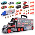 Miniatyrbillede 2 af 7: Dickie Toys Bærbar biltransport med opbevaring 65 cm
