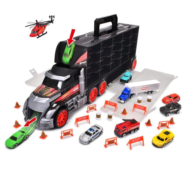 Dickie Toys Bærbar biltransport med opbevaring 65 cm