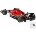 Miniatyrbild 2 av 2: Modellbil - BBURAGO - Ferrari SF-23 Carlos Sainz Nr 55 - Skala 1/24 - Figur ingår - 23 cm