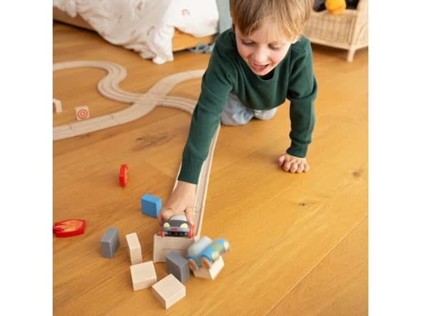 HABA 2011834001, Tog- og sporsett, 2 år, Plast, Tre, Flerfarget