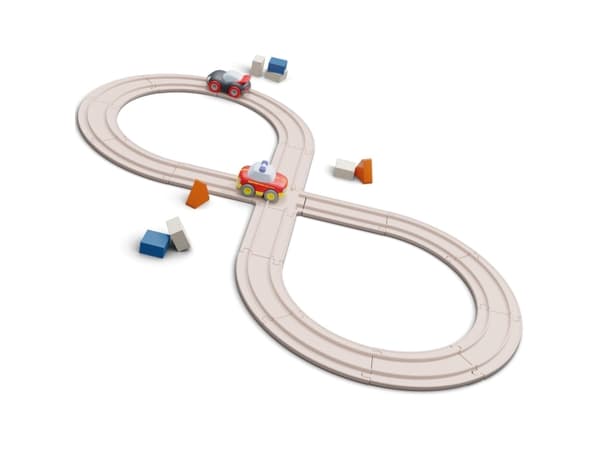 HABA 2011834001, Tog- og sporsett, 2 år, Plast, Tre, Flerfarget