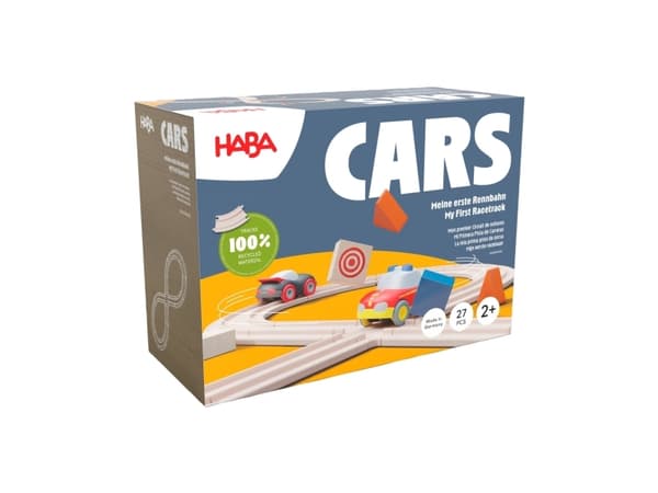 HABA 2011834001, Tog- og sporsett, 2 år, Plast, Tre, Flerfarget