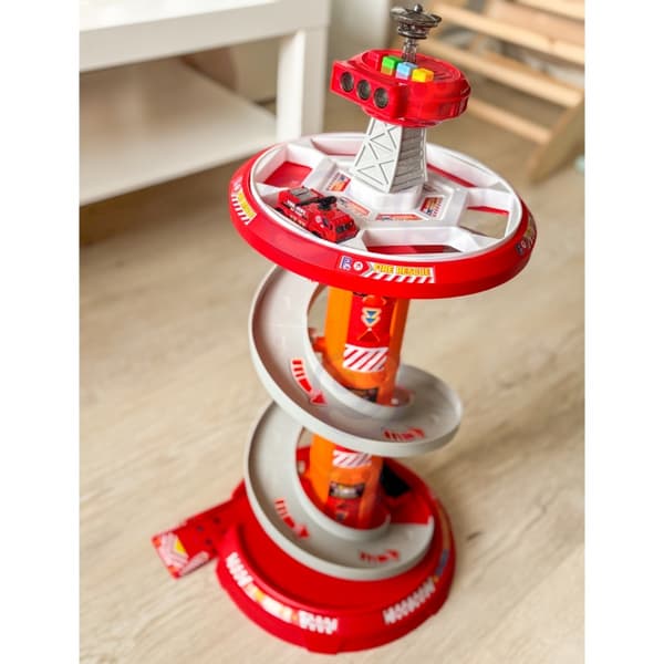 WOOPIE Spiral Bilbane med garage – 3 dele