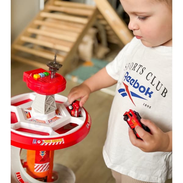 WOOPIE Spiral Bilbane med garage – 3 dele