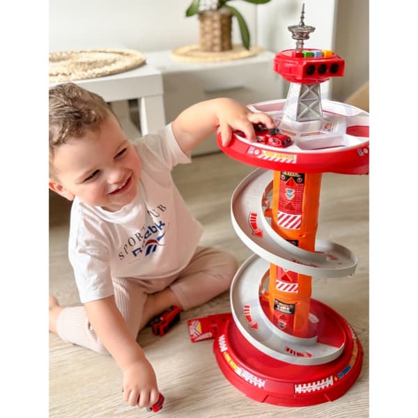 WOOPIE Spiral Bilbane med garage – 3 dele