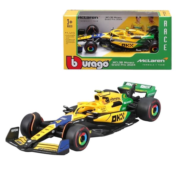 Formel 1 bil -MCL38 - 2024 Monaco GP