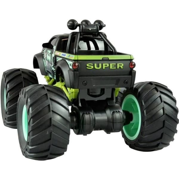 Fjärrstyrd bil - AMEWI - Big buster - Monstertruck bakhjulsdrift - Grön