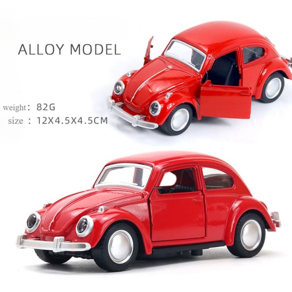 OBOSOE Red Metal Sedan, Automalli | Leluauto lapsille | Keräilyauto pojille