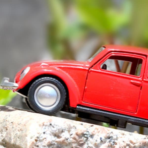OBOSOE Red Metal Sedan, Automalli | Leluauto lapsille | Keräilyauto pojille