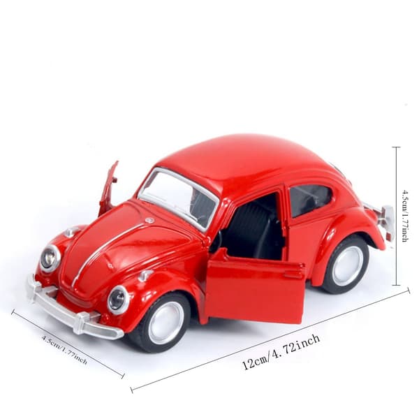 OBOSOE Red Metal Sedan, Automalli | Leluauto lapsille | Keräilyauto pojille