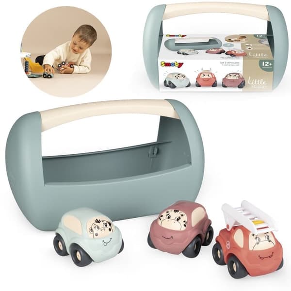 SMOBY Little Vroom Planet -autolaatikko