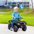 Miniatyrbilde 3 av 10: Elektrisk Quad Bike Barn LED Music 3+ Sort/Grønn