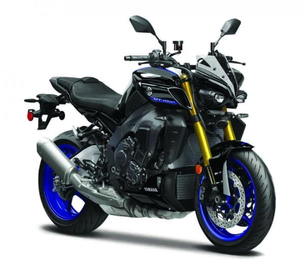 Metallmodell motorsykkel yamaha mt-10 sp med stativ 1/18
