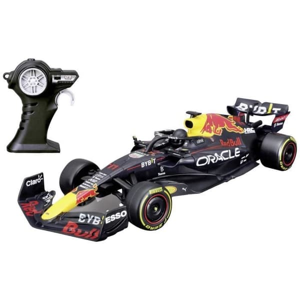 RC Fordon - MaistoTech - Red Bull F1 2023 - Vit Röd - För vuxna - Interiör - Modell 582356