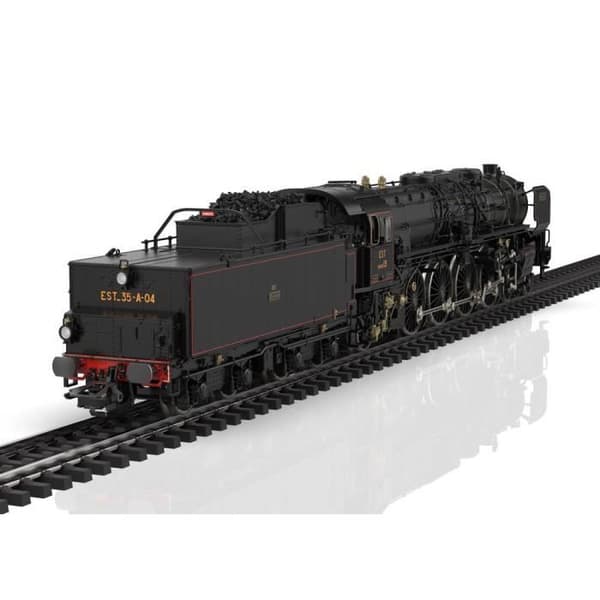 Eltåg - MÄRKLIN - Modell 39244 - Vit - Röd och svart - Inredning