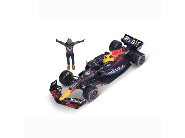 BBURAGO Red Bull RB19 (2023) #1, Sportsbil, Montert på forhånd, 1:24, Red Bull F1 RB19, Alle kjønn, Metall, Plast