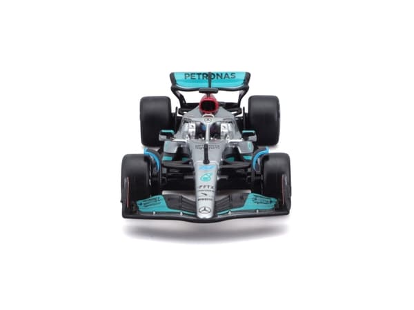 BBURAGO 18-38066, Sportsbil, Montert på forhånd, 1:43, Mercedes W13 (Nummer 63), Alle kjønn, Metall, Plast