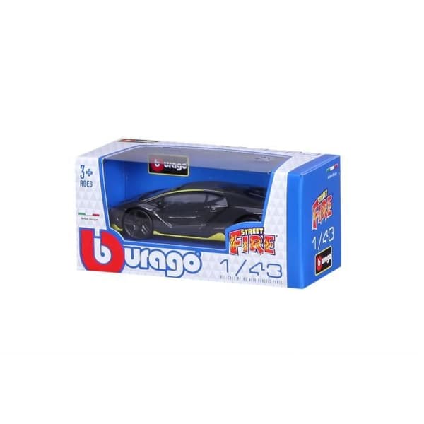 Samlarbil - BBURAGO - Lamborghini Centenario svart 1/43:e