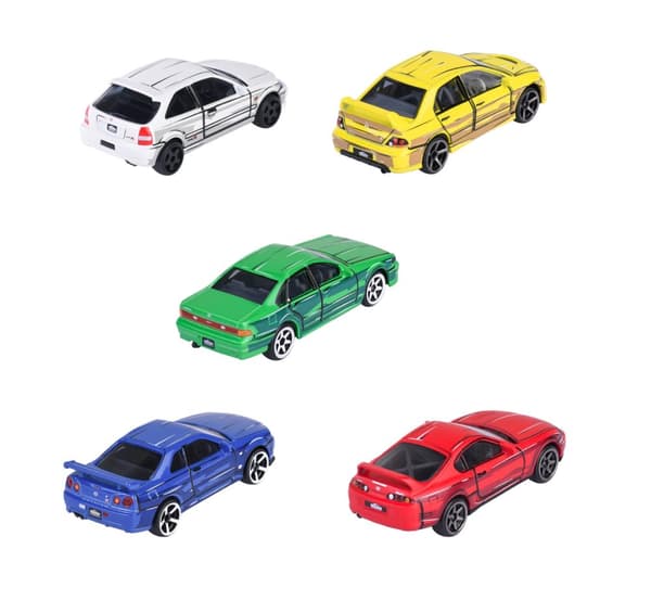Majorette Japan Series Giftpack 5-pak