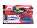 Miniatyrbillede 1 af 5: Majorette Race Trailer Ford F-150 Raptor + Mustang GT