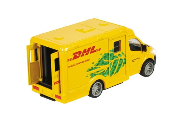 Majorette Mercedes-Benz Sprinter DHL äänellä ja valolla