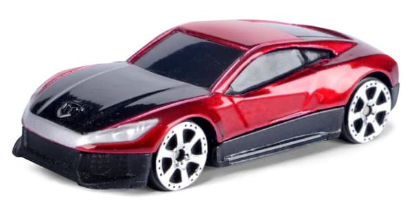 Leksaker Leksaksbilar Bilar Cars 40802 metall 1:64 7cm - 5.Vinröd