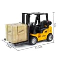 Miniatyrbillede 5 af 6: OBOSOE realistisk metalgaffeltruck med løftearm – pullback truck til drenge