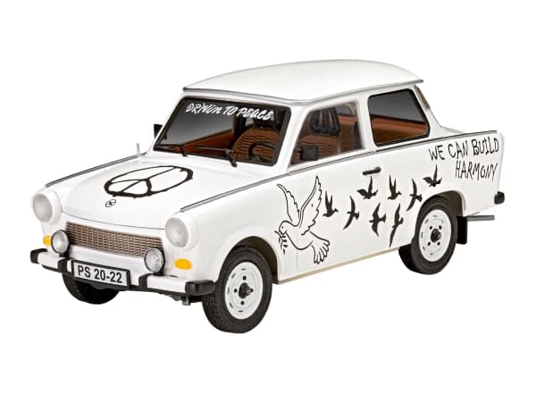 Trabant 601S Builders Choice 1/24 plastic model