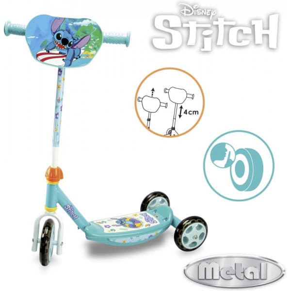 Smoby Stitch kolmipyöräinen potkulauta