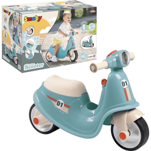 Smoby Toys potkutteluskootteri, ride-on, sininen