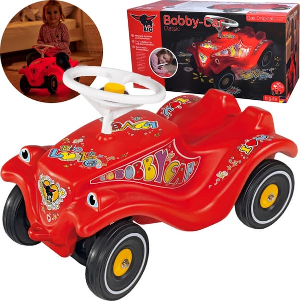 BIG Bobby Car Classic Walker med lysende horn