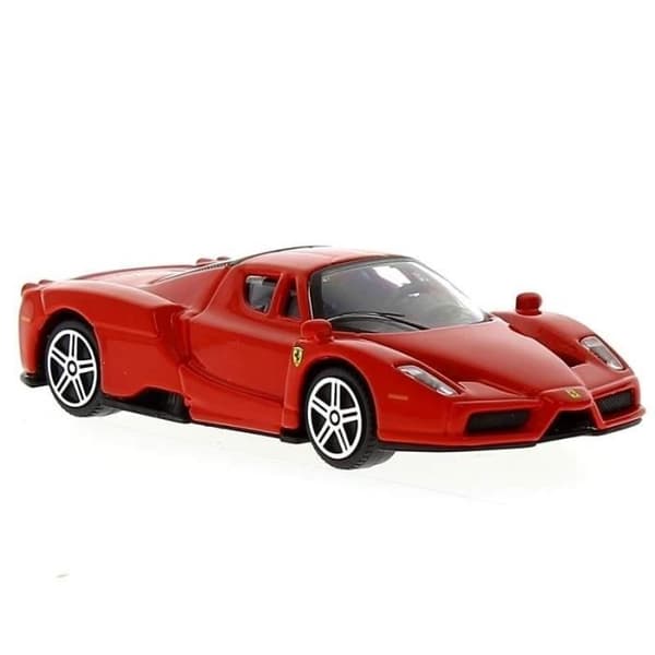 Miniatyrbil - Ferrari - Enzo - Skala 1:43 - Metall - Röd