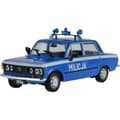 Miniatyrbild 2 av 2: FIAT 125P POLISMILJÖ 1:43 POLSK KLASIKER 9 CM DAFFI B-273