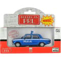 Miniatyrbild 1 av 2: FIAT 125P POLISMILJÖ 1:43 POLSK KLASIKER 9 CM DAFFI B-273
