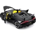 Miniatyrbild 3 av 4: BBURAGO 11051 MINIATYR BUGATTI MISTRAL SVART 1/18