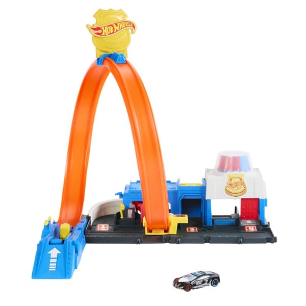 Hot Wheels City Super Polisstation Bilbana