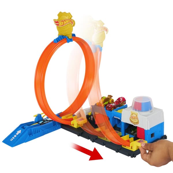 Hot Wheels City Super Polisstation Bilbana