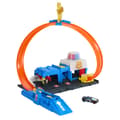 Miniatyrbild 1 av 4: Hot Wheels City Super Polisstation Bilbana