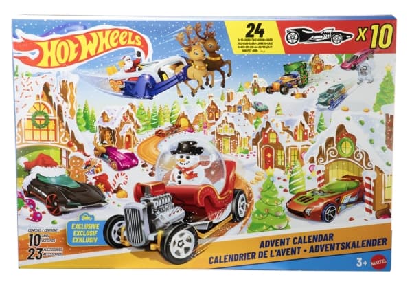 Hot Wheels Basics Advent Calendar 2025 CDON