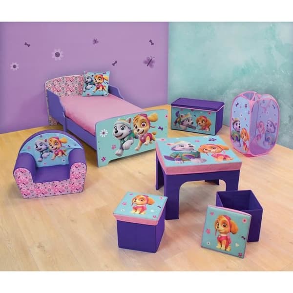Fun House Paw Patrol flicka fällbar leksakskista för barn