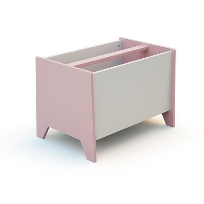 AT4 Legetøjsbakke - Pink / hvid