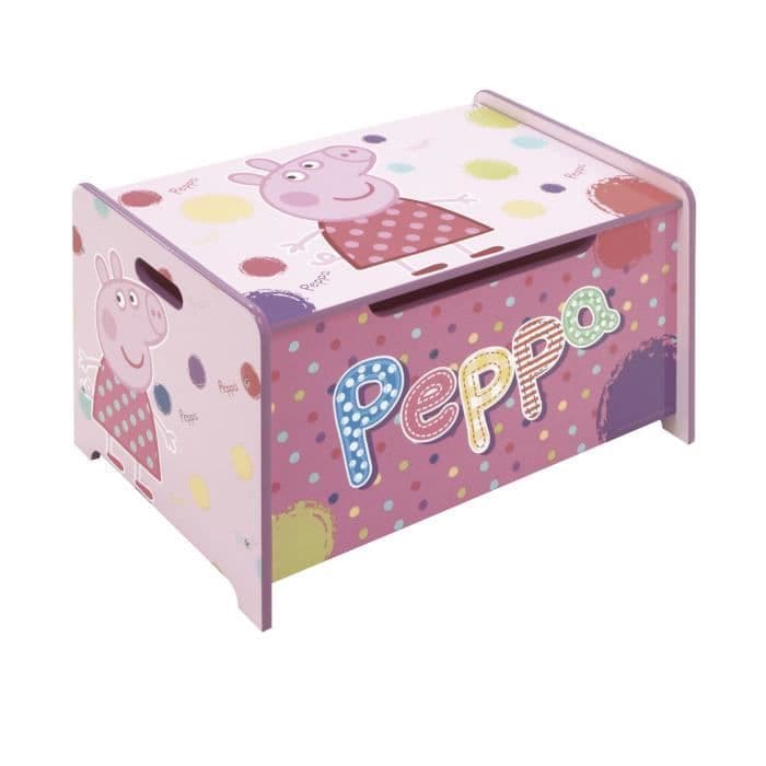 PEPPA PIG - Opbevaringsboks i træ