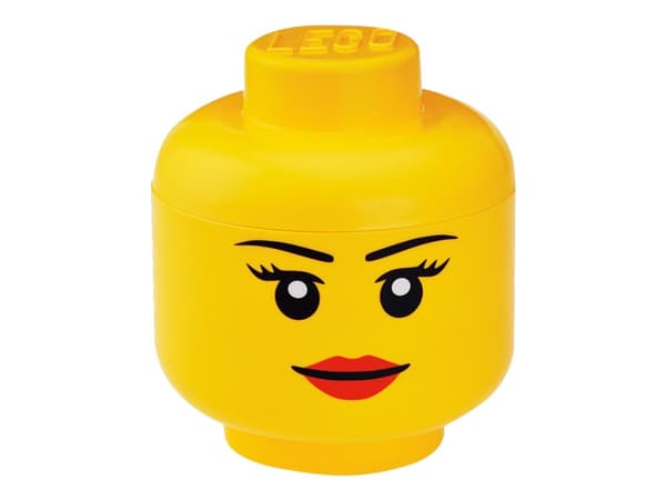 LEGO Storage Head L Girl - Lagerboks
