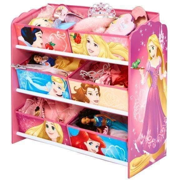 Disney Prinsesse Oppbevaringshylle med 6 skuffer