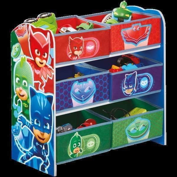 PJ Masks Oppbevaringshylle med 6 skuffer