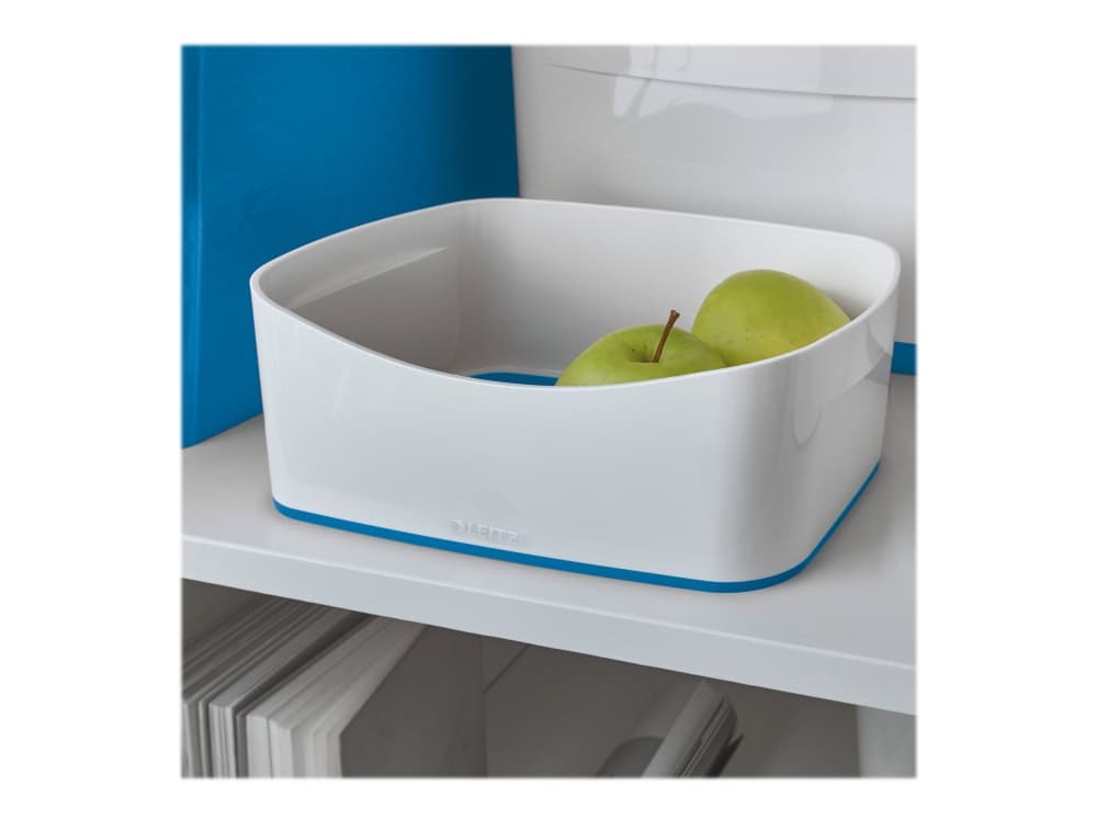 Leitz MyBox - Förvaringsbox - för A5 - blå-metallic