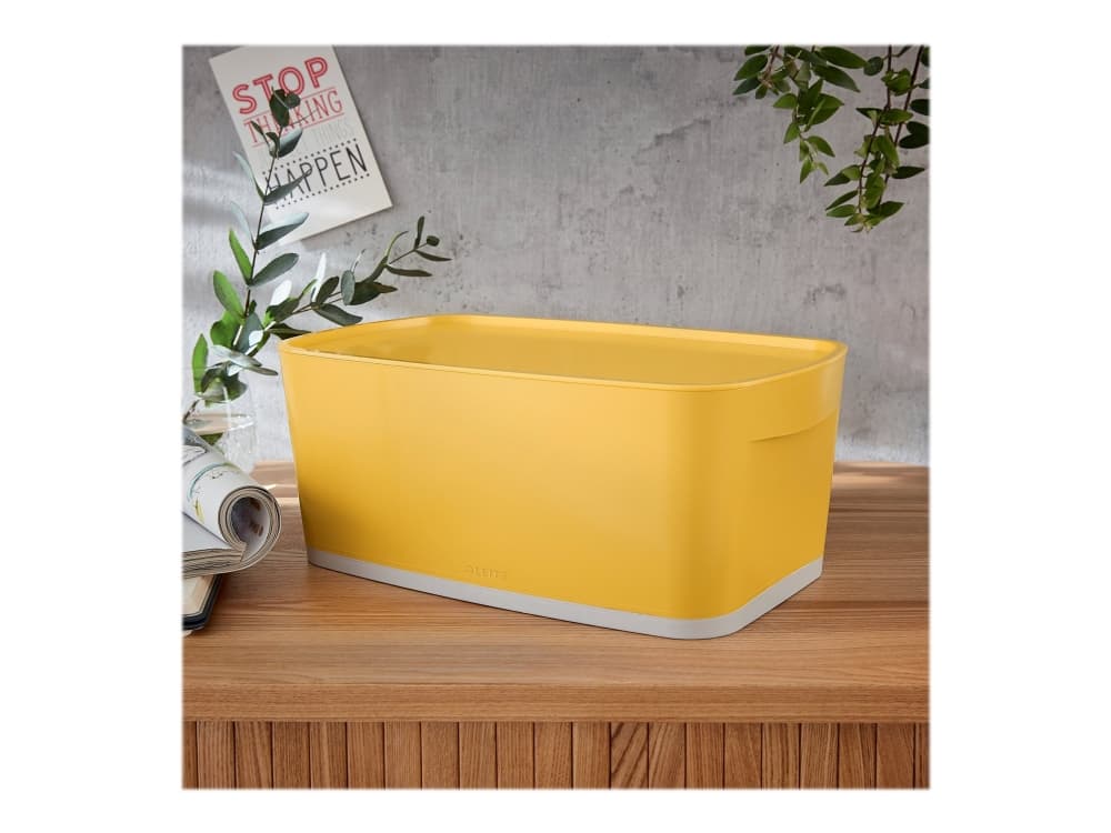 Leitz MyBox Cosy - Förvaringsbox - small - för A5 - varmt gul